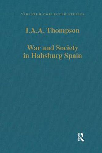 Cover image for War and Society in Habsburg Spain