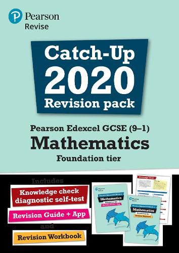 Pearson REVISE Edexcel GCSE (9-1) Maths Foundation Catch-up Revision Pack: for home learning, 2022 and 2023 assessments and exams