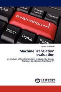 Cover image for Machine Translation evaluation