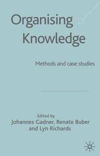 Cover image for Organising Knowledge: Methods and Case Studies