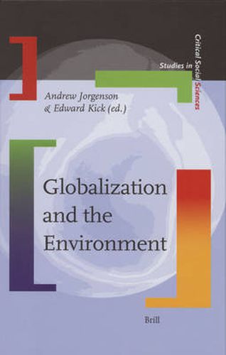 Cover image for Globalization and the Environment