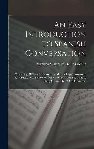 Cover image for An Easy Introduction to Spanish Conversation