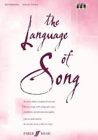 Cover image for The Language Of Song: Advanced (High Voice)