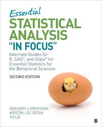 Cover image for Essential Statistical Analysis  In Focus: Alternate Guides for R, SAS, and Stata for Essential Statistics for the Behavioral Sciences