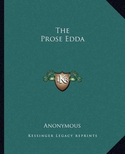 Cover image for The Prose Edda