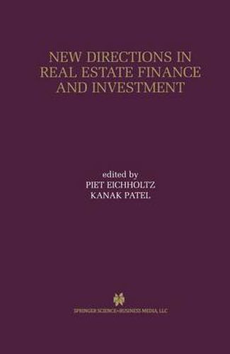 Cover image for New Directions in Real Estate Finance and Investment: Maastricht-Cambridge Symposium 2000