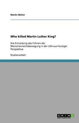 Who killed Martin Luther King?