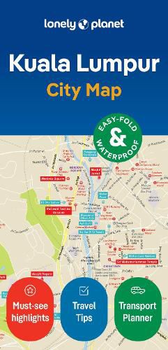 Lonely Planet Kuala Lumpur City Map