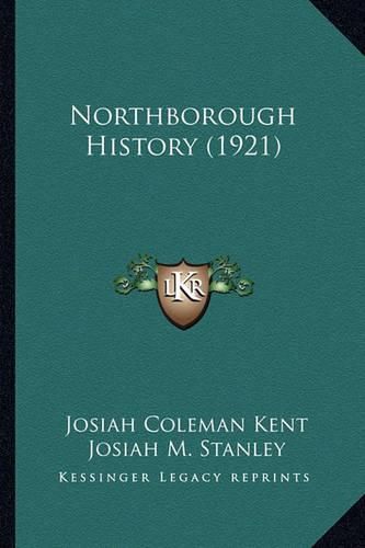 Cover image for Northborough History (1921)