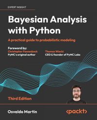 Cover image for Bayesian Analysis with Python