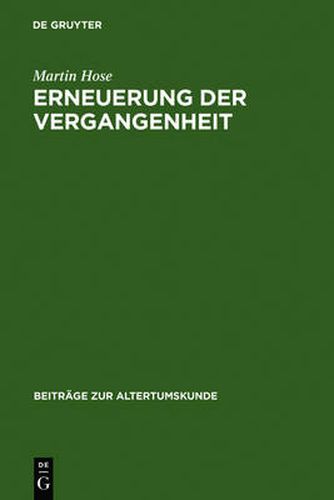 Cover image for Erneuerung der Vergangenheit