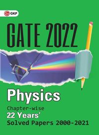 Cover image for Gate 2022physics22 Years Chapter-Wise Solved Papers (2000-2021)