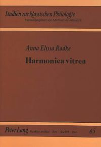 Cover image for Harmonica Vitrea