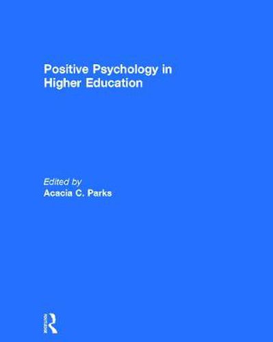 Cover image for Positive Psychology in Higher Education