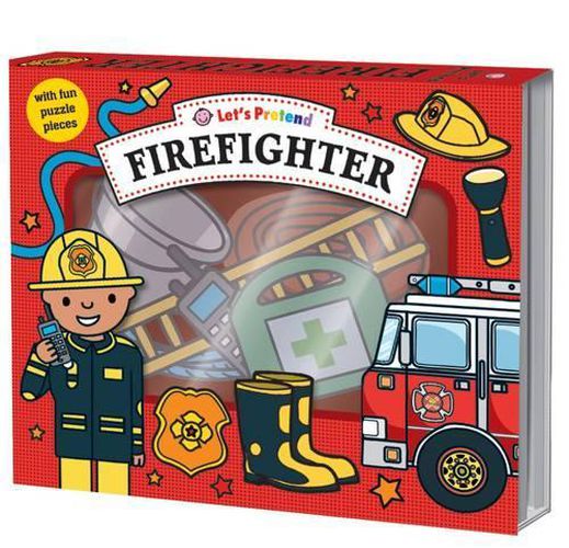 Cover image for Let's Pretend: Firefighter Set: With Fun Puzzle Pieces