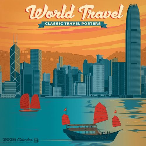Cover image for World Travel (Adg) 2026 Wall Calendar