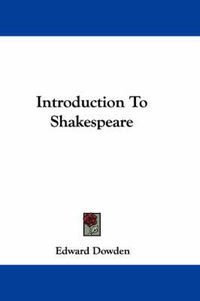 Cover image for Introduction to Shakespeare