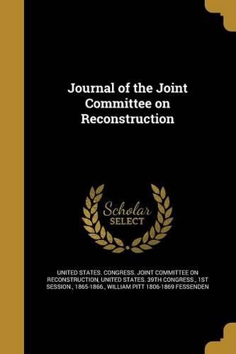 Cover image for Journal of the Joint Committee on Reconstruction