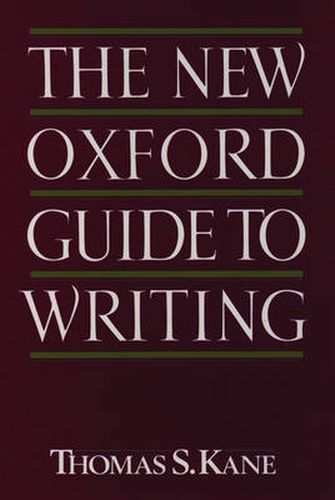 Cover image for The New Oxford Guide to Writing