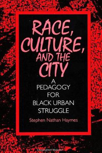 Cover image for Race, Culture, and the City: A Pedagogy for Black Urban Struggle