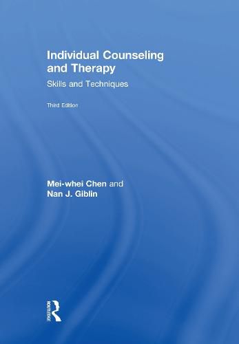 Cover image for Individual Counseling and Therapy: Skills and Techniques