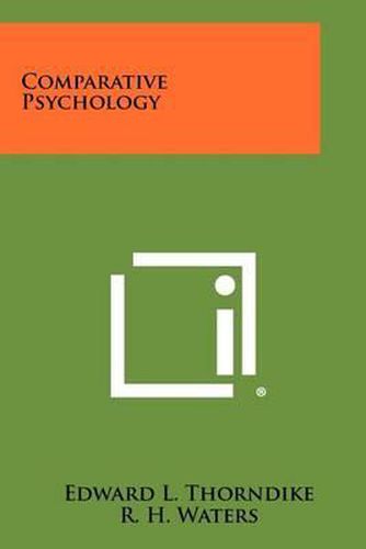 Comparative Psychology