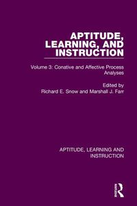 Cover image for Aptitude, Learning, and Instruction