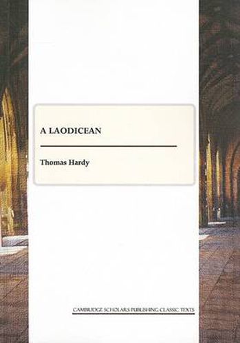 Cover image for A Laodicean