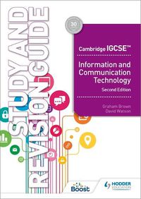 Cover image for Cambridge IGCSE Information and Communication Technology Study and Revision Guide Second Edition