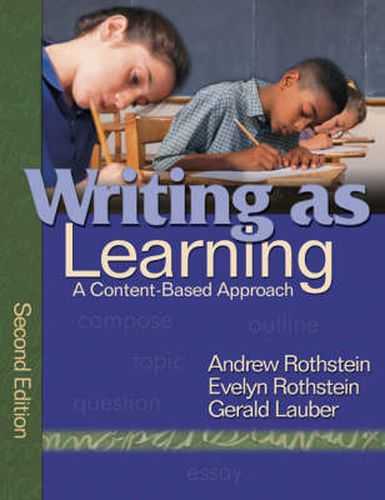 Cover image for Writing as Learning: A Content-based Approach