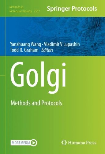 Cover image for Golgi: Methods and Protocols