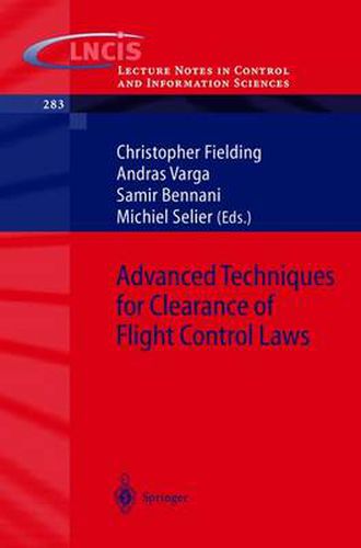 Cover image for Advanced Techniques for Clearance of Flight Control Laws