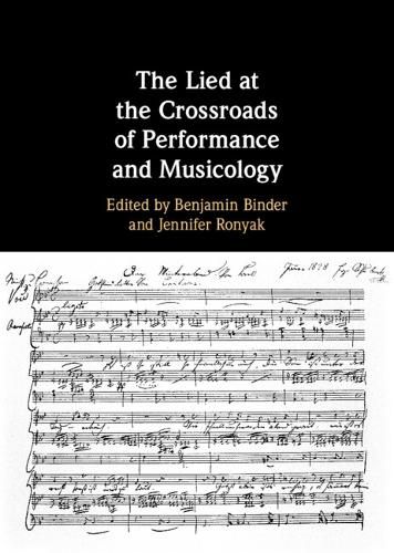 Cover image for The Lied at the Crossroads of Performance and Musicology