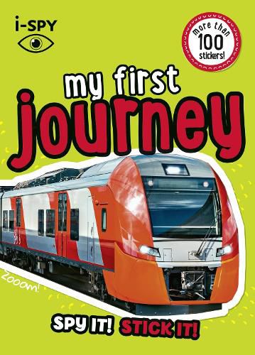 Cover image for i-SPY My First Journey: Spy it! Stick it!