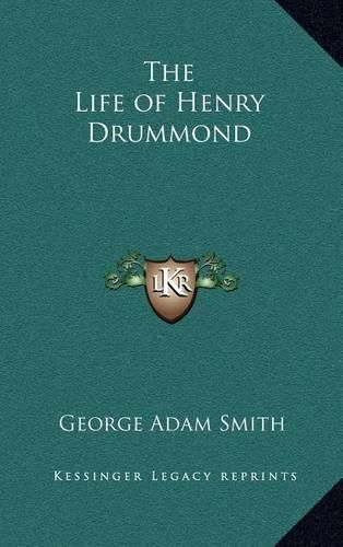 Cover image for The Life of Henry Drummond