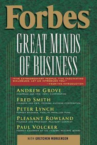 Cover image for Forbes  Great Minds of Business