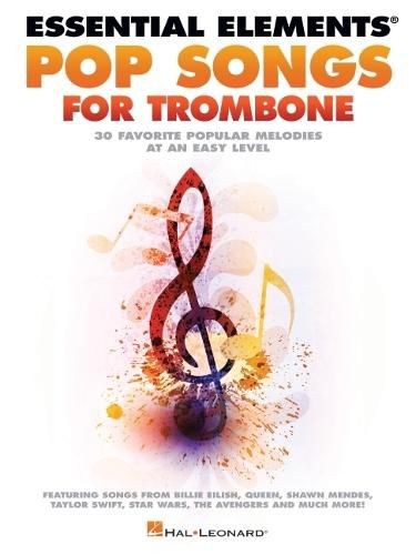 Cover image for Essential Elements Pop Songs for Trombone