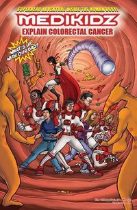 Cover image for Medikidz Explain Bowel Cancer: What's Up with Our Dad?