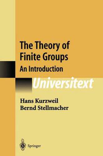 Cover image for The Theory of Finite Groups: An Introduction