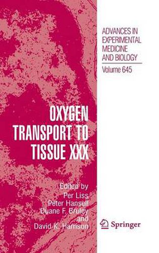 Cover image for Oxygen Transport to Tissue XXX