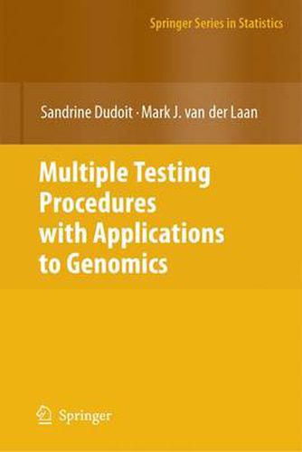 Cover image for Multiple Testing Procedures with Applications to Genomics