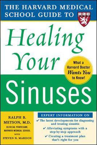 Cover image for Harvard Medical School Guide to Healing Your Sinuses