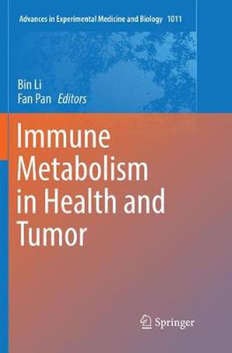 Cover image for Immune Metabolism in Health and Tumor