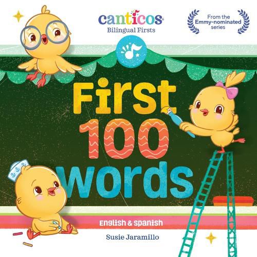 Cover image for First 100 Words: Bilingual (English and Spanish) Board Book