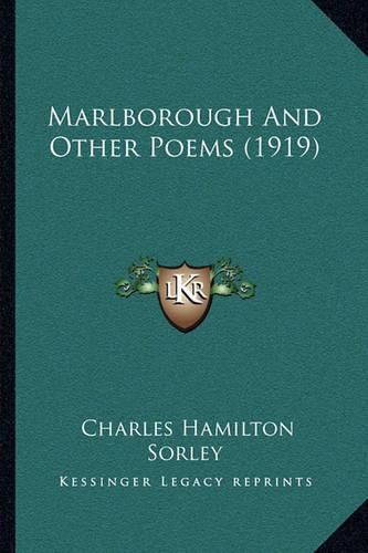 Marlborough and Other Poems (1919)