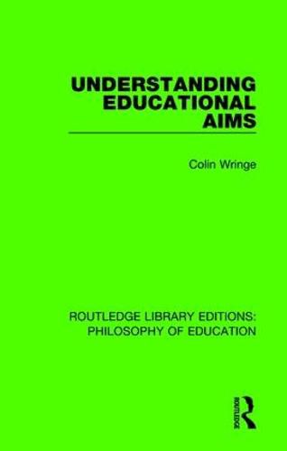Cover image for Understanding Educational Aims