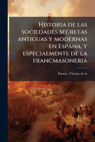 Cover image for Historia de Las Sociedades Secretas Antiguas y Modernas En Espana, y Especialmente de La Francmasoneria