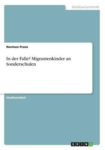 Cover image for In der Falle? Migrantenkinder an Sonderschulen