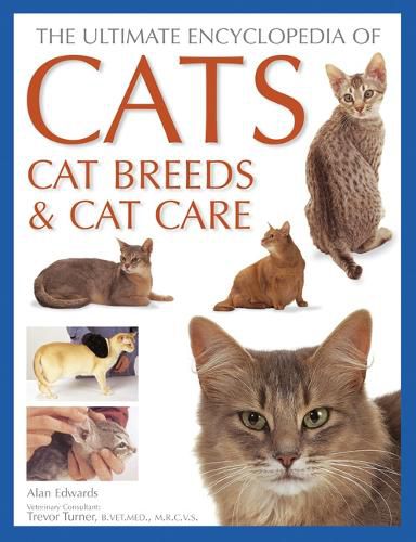 Cover image for Cats, Cat Breeds & Cat Care, The Ultimate Encyclopedia of: A comprehensive visual guide