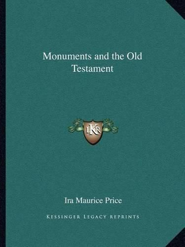 Cover image for Monuments and the Old Testament